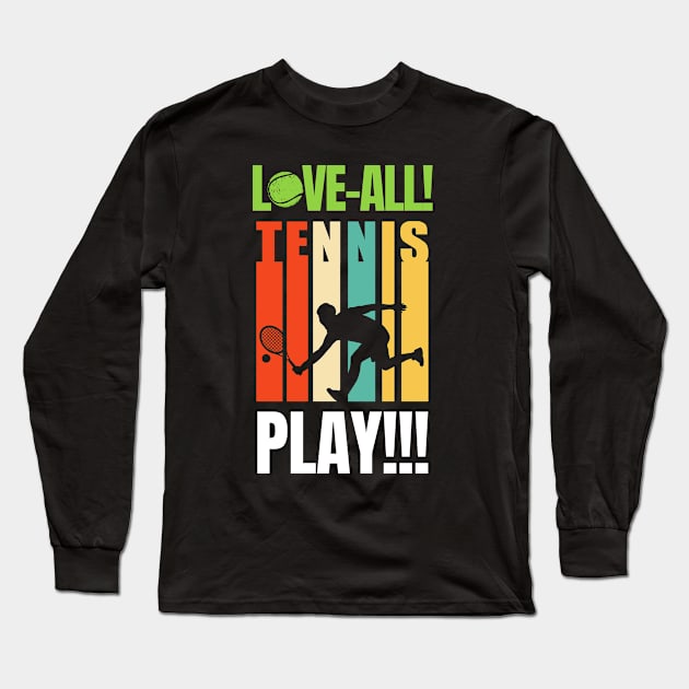 Love-All! Play!! Long Sleeve T-Shirt by mksjr